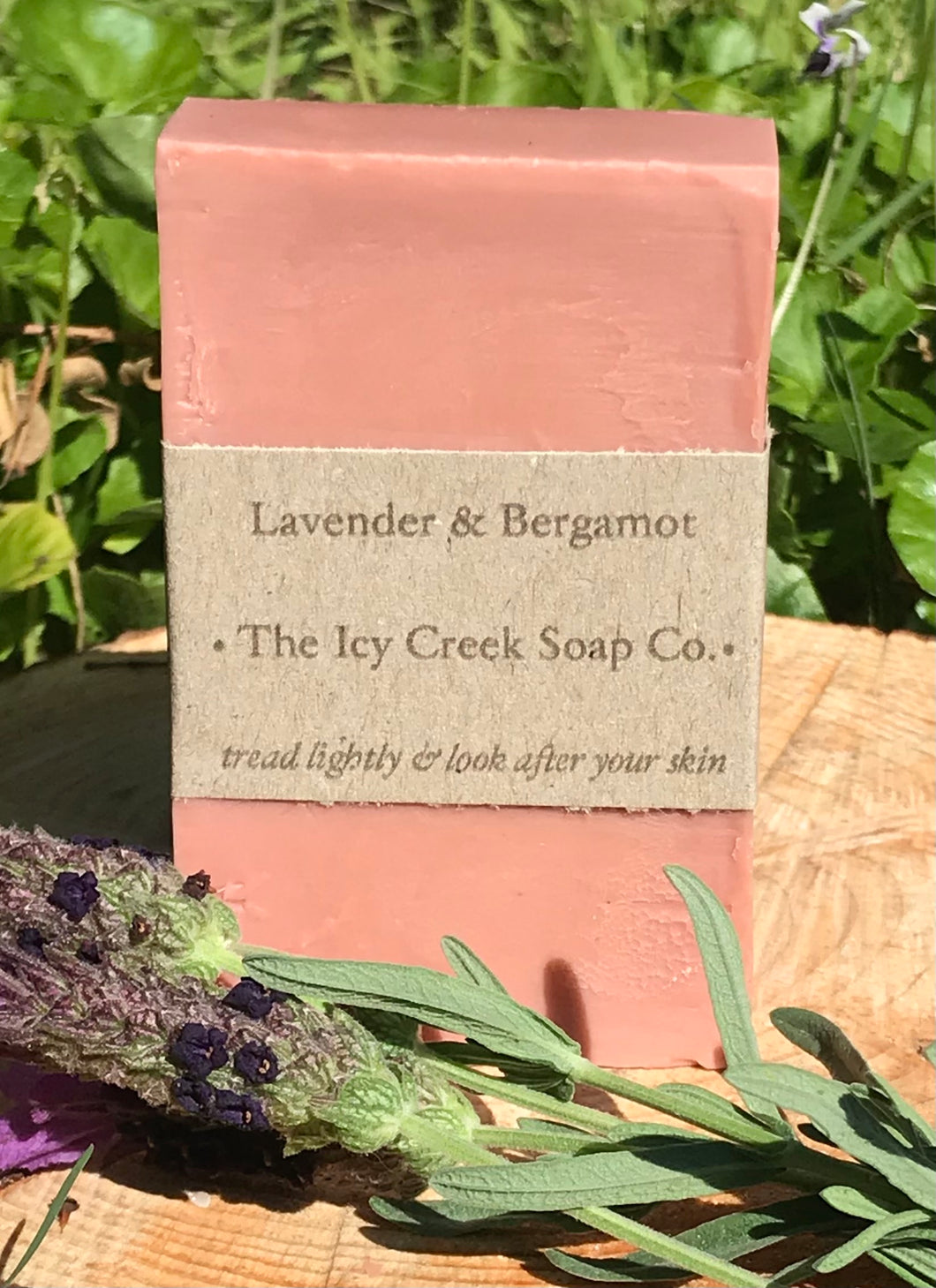 Lavender & bergamot soap