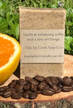 Load image into Gallery viewer, Exfoliating coffee with Vanilla &amp; a hint of Orange
